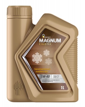 Масло моторное Роснефть Magnum Coldtec 5/40 API SN/CF (1 л.) — оптом