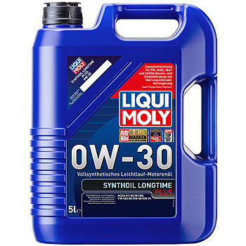 Масло моторное Liqui Moly Synthoil Longtime Plus 0/30 ACEA A5/B5 (5 л.) — оптом