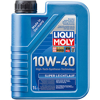 Масло моторное Liqui Moly Super LeichtLauf 10/40 API SN (1 л.) — оптом