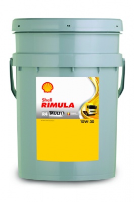 Масло моторное Shell Rimula R4 MULTI 10/30 API CI-4 (20 л.) — оптом