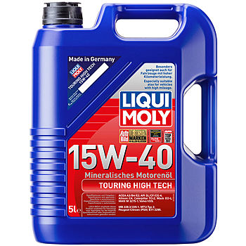 Масло моторное Liqui Moly Touring High Tech 15/40 API CG-4/SL (5 л.) — оптом