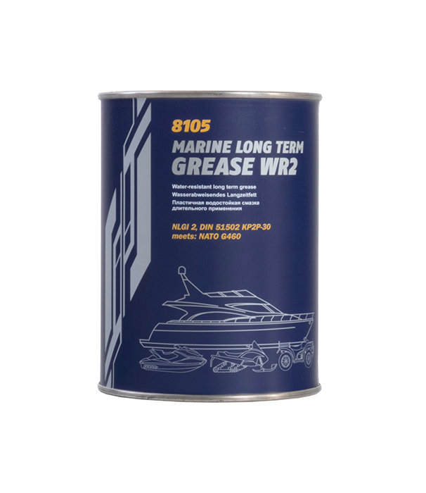Смазка водостойкая литиево-кальциевая MANNOL WR-2 Long Term Grease (0,8 кг.) — оптом