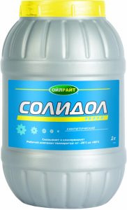 Смазка водостойкая консистентная Oill Right Солидол синтетический (2,1 кг.)