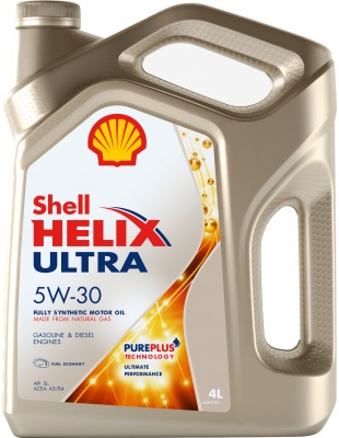 Масло моторное Shell Helix Ultra 5/30 API SL/CF ACEA A3/B4 (4 л.) — оптом