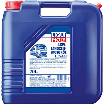 Масло моторное Liqui Moly LKW Langzeit Motoroil 10/40 API CI-4 (20 л.) — оптом