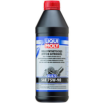 Масло трансмиссионное Liqui Moly Vollsynthetisches Hypoid-Getriebeoil 75/90 API GL4/GL5/MT-1 (1 л.) — оптом