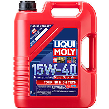 Масло моторное Liqui Moly Touring High Tech SHPD-Motoroil Basic 15/40 API CH-4/SL (5 л.) — оптом