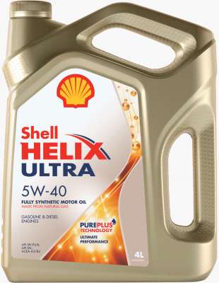 Масло моторное Shell Helix Ultra 5/40 API SN Plus ACEA A3/B4 (4 л.) — оптом