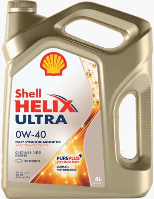 Масло моторное Shell Helix Ultra 0/40 API SN/CF (4 л.) — оптом