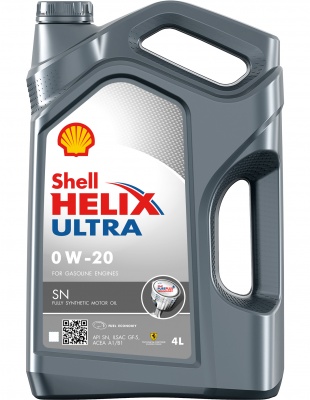 Масло моторное Shell Helix Ultra SN 0/20 API SN (4 л.) — оптом