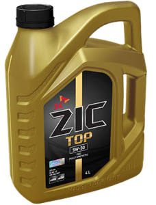 Масло моторное ZIC TOP 5/30 API SN ACEA C3 (4 л.)