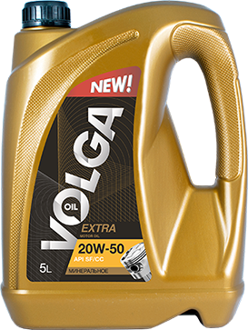 Масло моторное Волга Ойл Экстра 20/50 API SF/CC (5 л.) — оптом