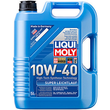 Масло моторное Liqui Moly Super LeichtLauf 10/40 API SN (5 л.) — оптом