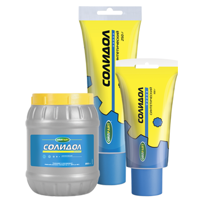 Смазка водостойкая консистентная Oill Right Солидол синтетический (0,250 кг.) — оптом