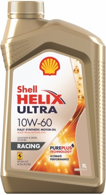 Масло моторное Shell Helix Ultra Racing 10/60 API SN/CF (1 л.) — оптом
