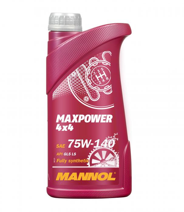 Масло трансмиссионное Mannol Maxpower 4×4 75/140 API GL-5 (1 л.) — оптом