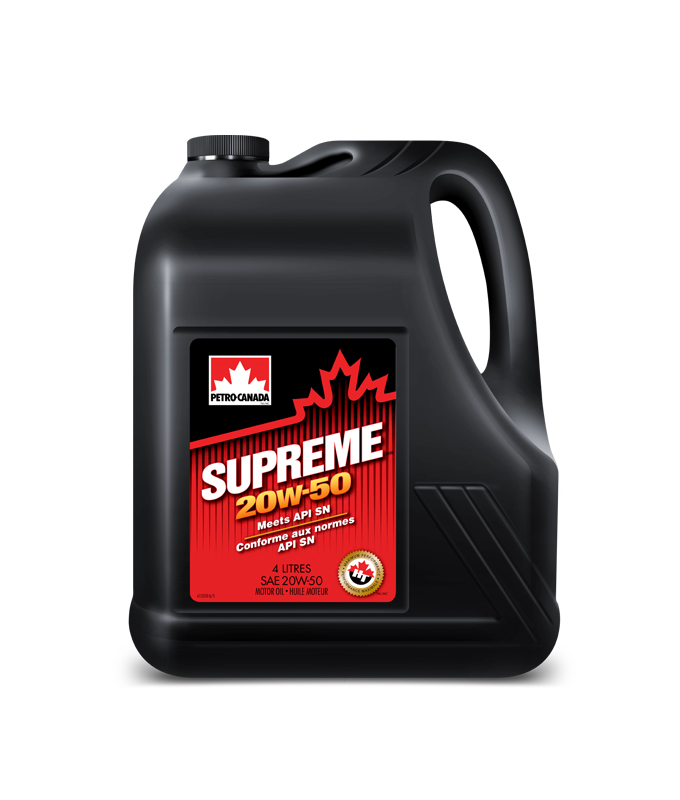 Масло моторное Petro Canada Supreme 20/50 API SN PLUS (4 л.) — оптом