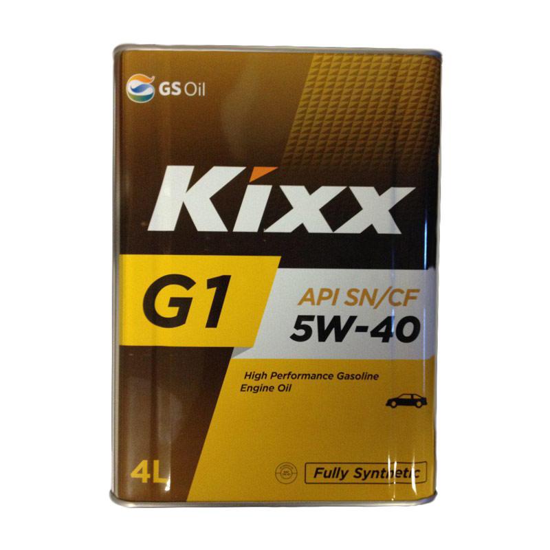 Масло моторное KIXX G1 5/40 API SN Plus SN/CF (4 л.) синт — оптом