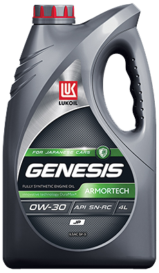 Масло моторное Лукойл GENESIS ARMORTECH JP 0/30 API SN-RC (4 л.) — оптом