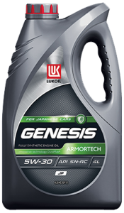 Масло моторное Лукойл GENESIS ARMORTECH JP 5/30 API SN-RC (4 л.)