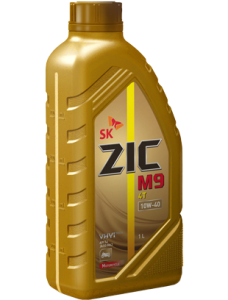 Масло моторное ZIC M9 4T 10/40 API SN (1 л.)