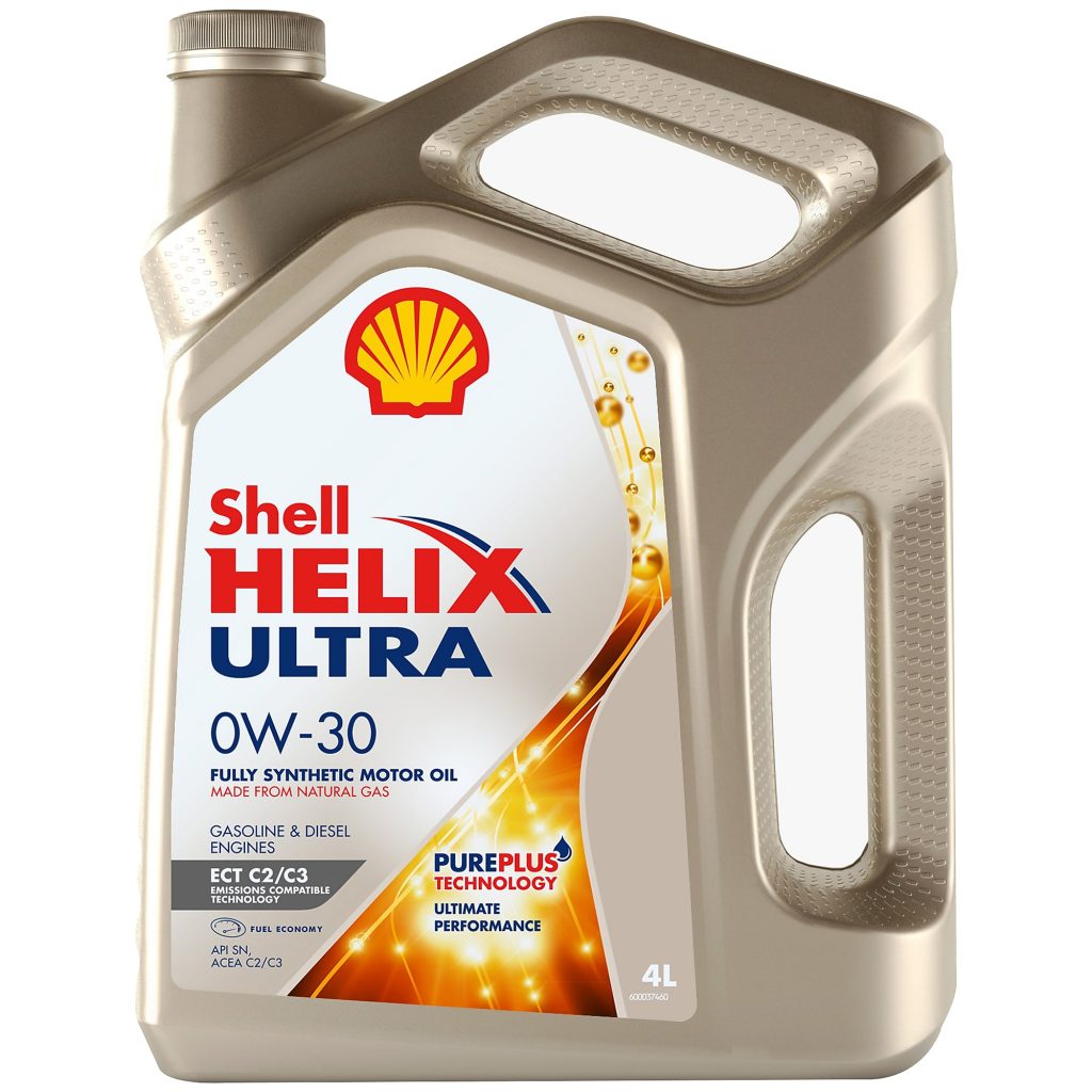 Масло моторное Shell Helix Ultra ECT C2/C3 0/30 API SN (4 л.) — оптом