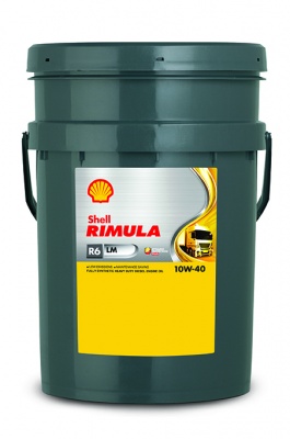 Масло моторное Shell Rimula R6 LM 10/40 API CJ-4 (20 л.) — оптом