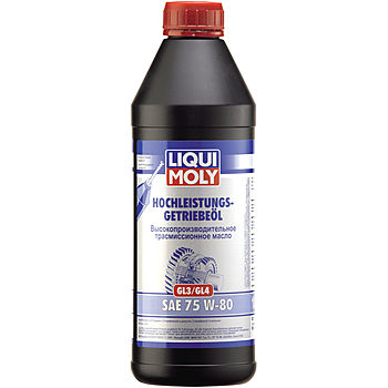 Масло трансмиссионное Liqui Moly Hochleistungs-Getriebeoil 75/80 API GL-3+ (1 л.) — оптом