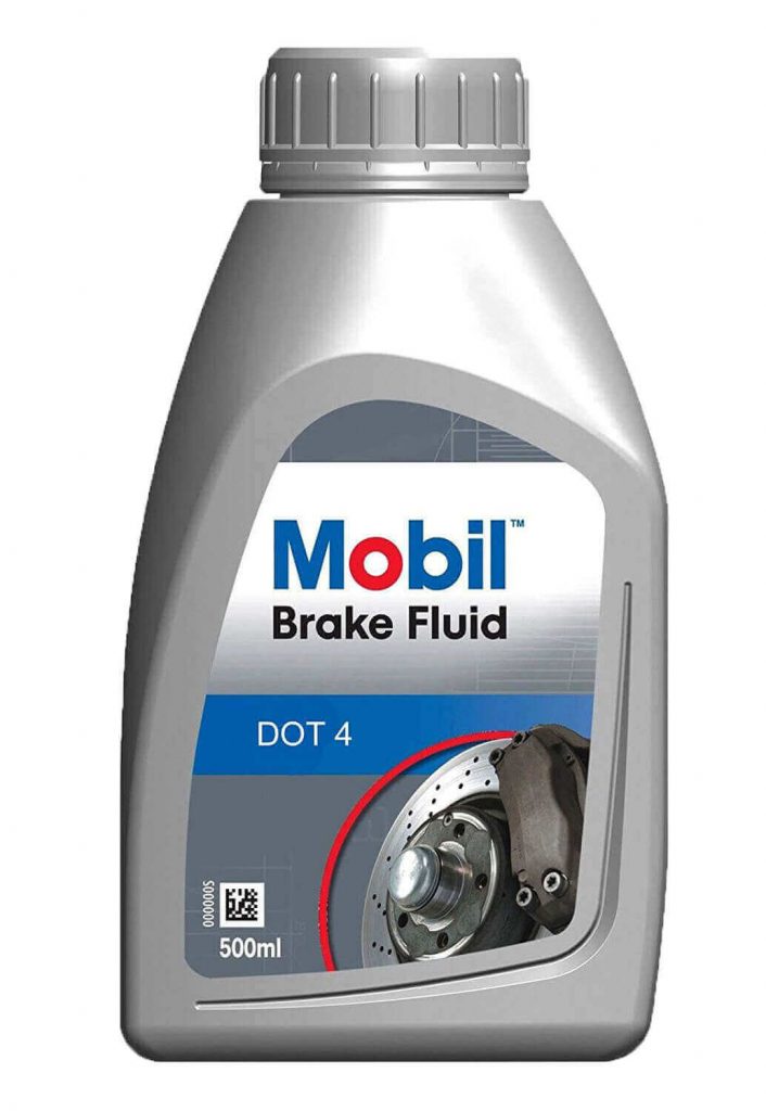 Тормозная жидкость Mobil Brake Fluid DOT 4 ESP — оптом