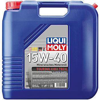 Масло моторное Liqui Moly Touring High Tech Super SHPD 15/40 API CI-4/SL (20 л.) — оптом