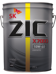 Масло моторное ZIC X7000 AP 10/40 API CI-4 (20 л.)