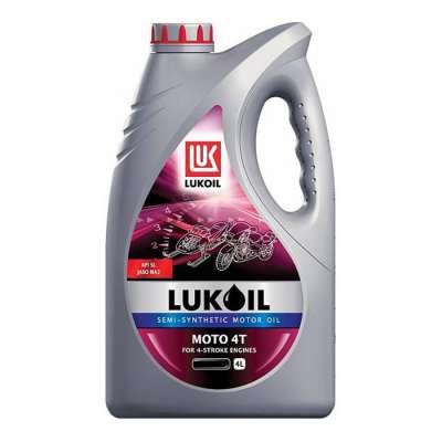 Масло моторное Лукойл МОТО 4Т 5/40 API SL (4 л.) — оптом