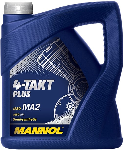 Масло моторное Mannol 4Т-Takt Plus 10/40 API SL (4 л.) — оптом