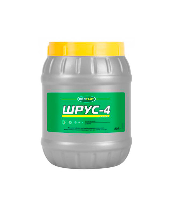 Смазка водостойкая антифрикционная Oill Right Шрус 4 (0,8 кг.) — оптом