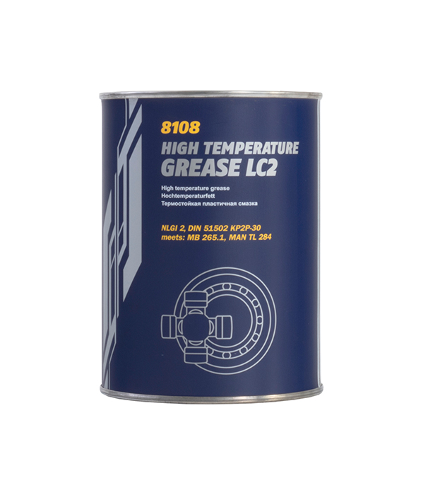 Смазка противозадирная термостойкая пластичная MANNOL LC-2 High Temperature Grease (0,8 кг.) — оптом