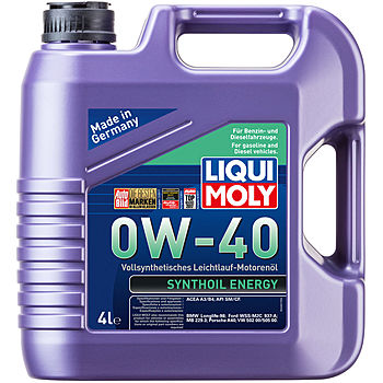 Масло моторное Liqui Moly Synthoil Energy 0/40 API SM (4 л.) — оптом