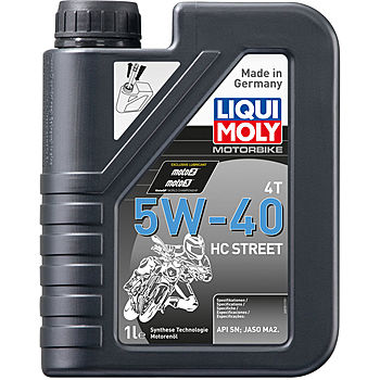 Масло моторное Liqui Moly Motorbike 4T HC Street 5/40 API SN Plus (1 л.) — оптом