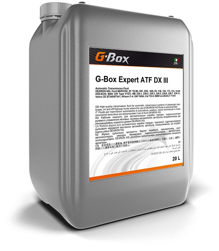 Масло трансмиссионное Gazpromneft G-Box Expert ATF DX III (40,77 кг, 50 л.) — оптом