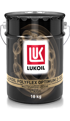 Смазка многоцелевая литиевая Лукойл ПОЛИФЛЕКС ОПТИМУМ 2-100 (18 кг, 20 л.) — оптом
