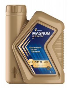 Масло моторное Роснефть Magnum Ultratec FE 5/30 API SN/CF (1 л.)