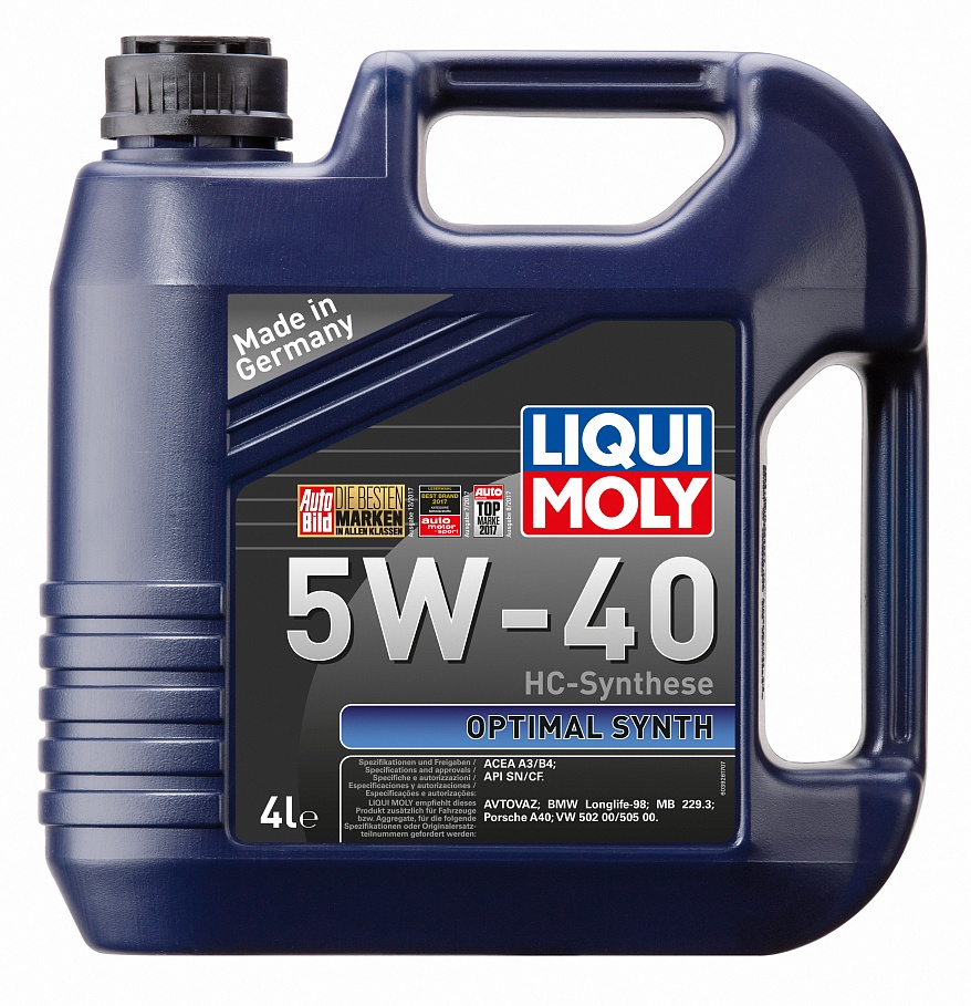 Масло моторное Liqui Moly Optimal Synth 5/40 API SN/CF (4 л.) — оптом