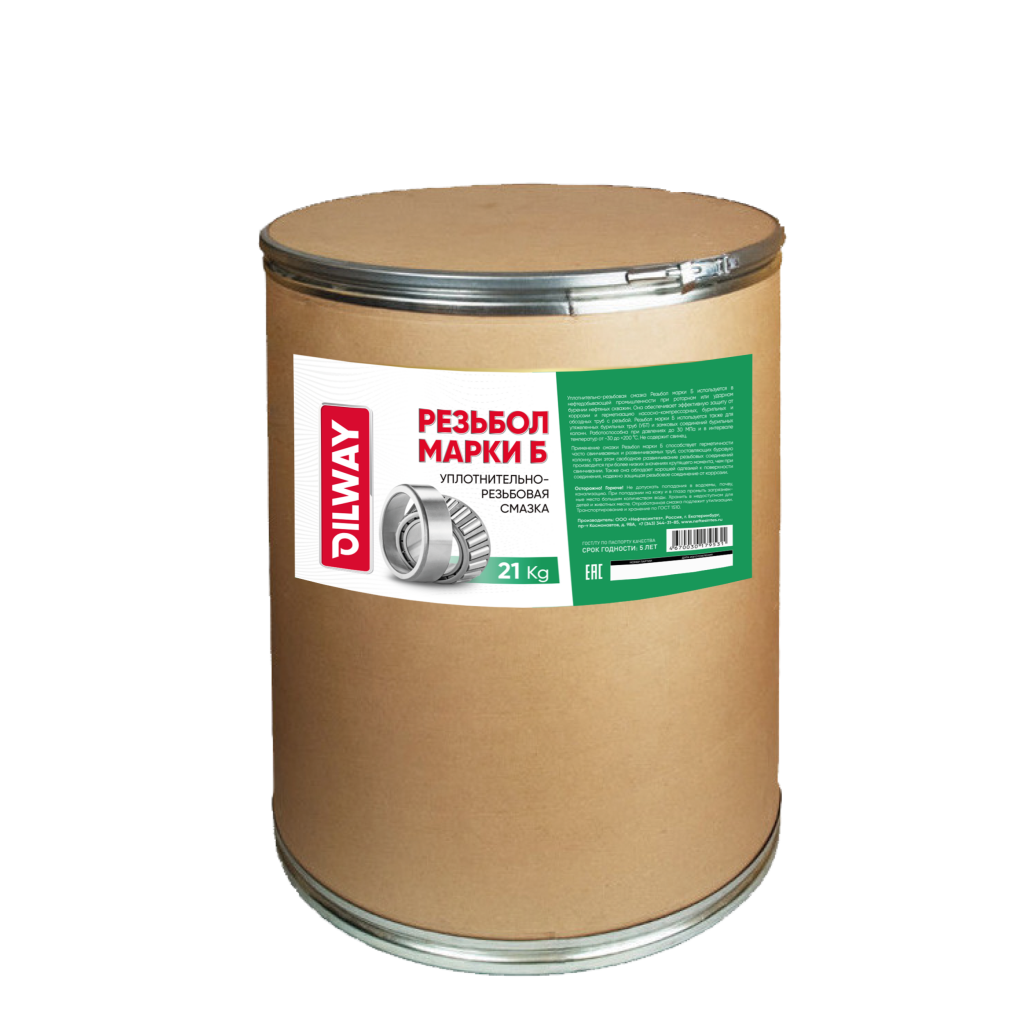 Смазка уплотнительная резьбовая Нефтесинтез Резьбол марки Б (24 кг.) — оптом