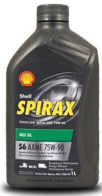 Масло трансмиссионное Shell Spirax S6 AXME 75/90 API GL-5 (1 л.) — оптом
