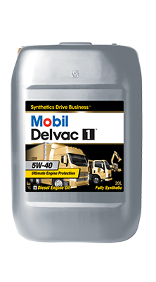 Масло моторное Mobil Delvac 1 5/40 API CI-4/SL (20 л.) — оптом