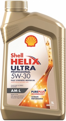 Масло моторное Shell Helix Ultra Professional AM-L 5/30 API SN/CF (1 л.) — оптом