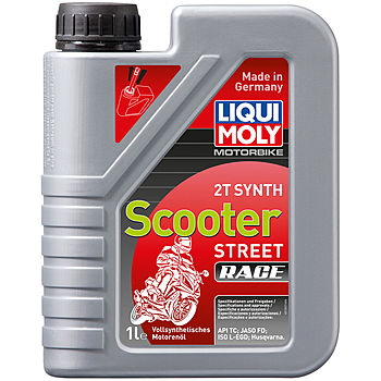 Масло моторное Liqui Moly Motorbike 2T Synth Scooter Street Race API TC (1 л.) — оптом
