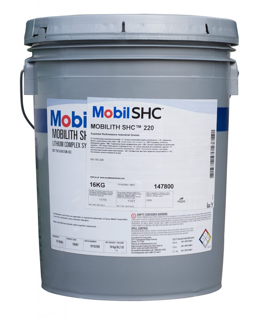 Пластичная смазка Mobilith SHC 220 — оптом