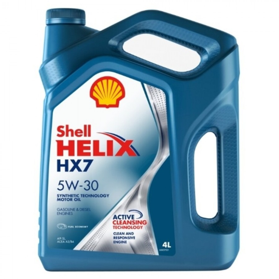 Масло моторное Shell Helix HX7 5/30 API SL/CF (4 л.) — оптом