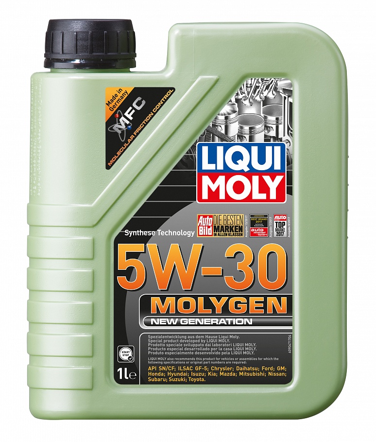 Масло моторное Liqui Moly Molygen New Generation 5/30 API SN/CF (1 л.) — оптом