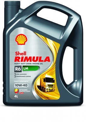 Масло моторное Shell Rimula R6 LM 10/40 API CJ-4 (4 л.) — оптом